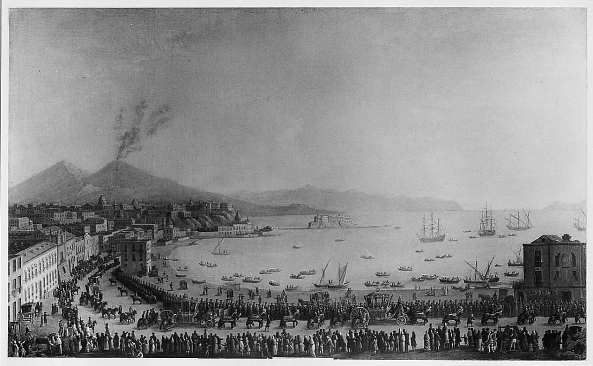 Il golfo di Napoli - Palazzo Pitti, Firenze